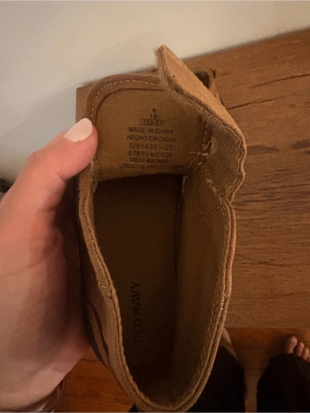New! Toddler boys high top shoes